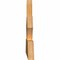 Ekena Millwork Richland Rough Sawn Timber Gable Bracket, Western Red Cedar, 72"W x 21"H x 2"D x 6"F, 7/12 Pitch GBW072X21X0206RIC00RWR - alternate 3